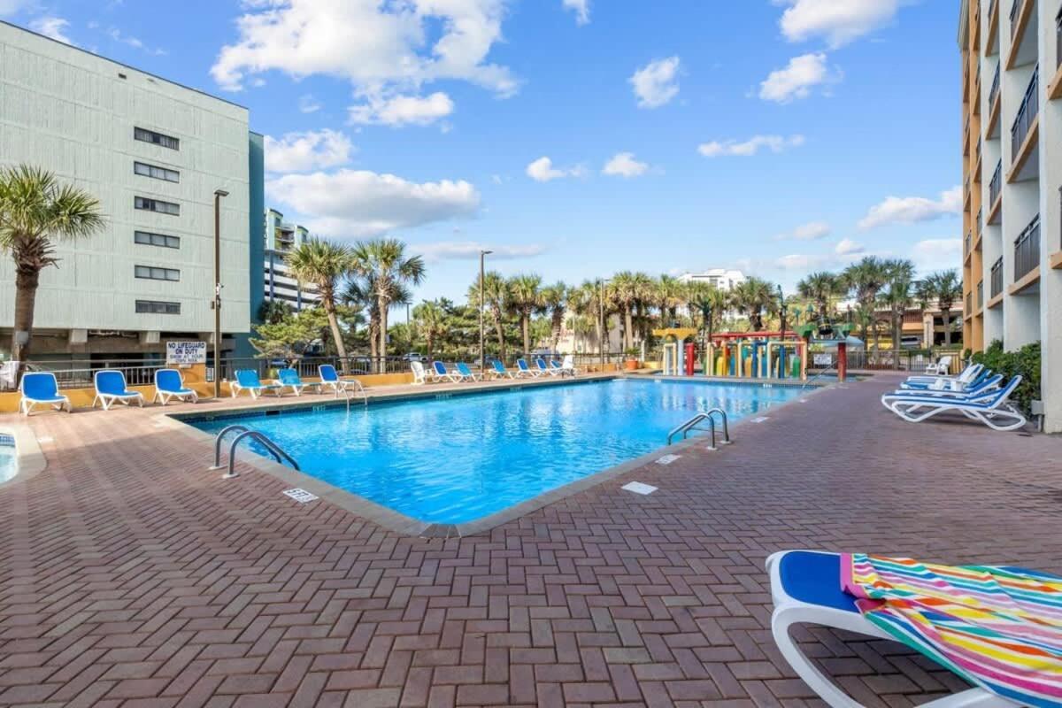 *All New & Awesome View*King Bed*Pools*Hot Tubs*Lazy River*M149 Myrtle Beach Kültér fotó